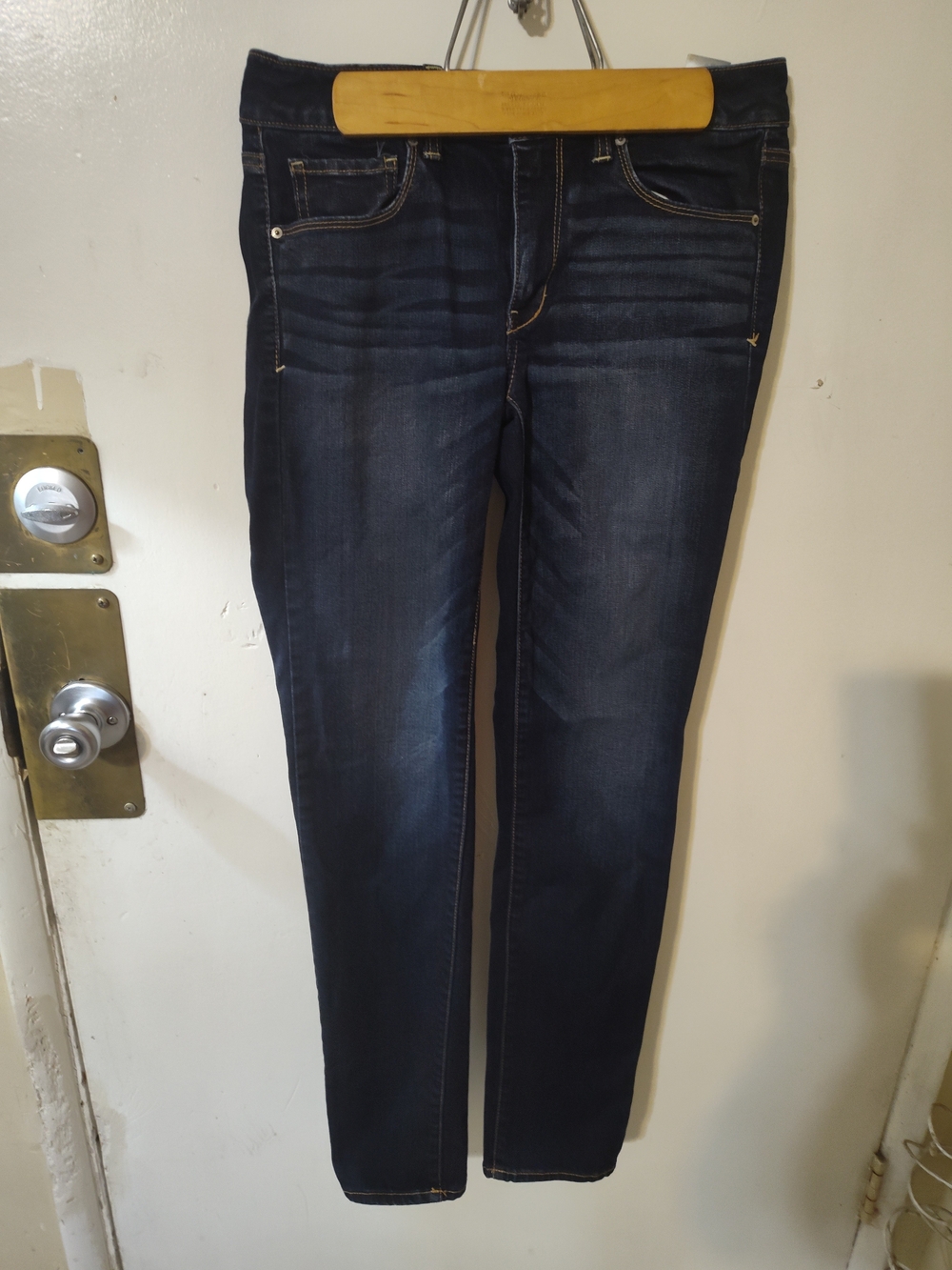 American Eagle Outfitters Dark Indigo Skinny Jeans